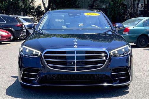 Nautical Blue Metallic 2022 Mercedes-Benz S-Class 4MATIC