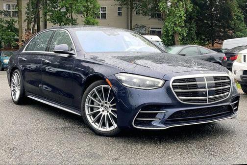 Nautical Blue Metallic 2022 Mercedes-Benz S-Class 4MATIC