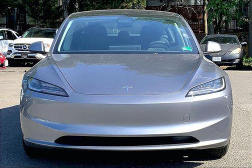 Stealth Grey 2025 Tesla Model 3 Long Range