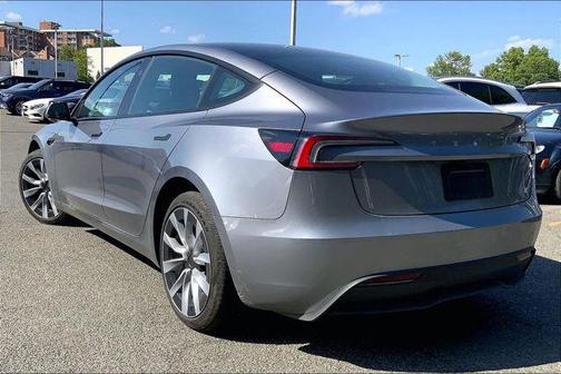 Stealth Grey 2025 Tesla Model 3 Long Range