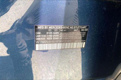 Denim Blue Metallic 2023 Mercedes-Benz GLA 250 4MATIC
