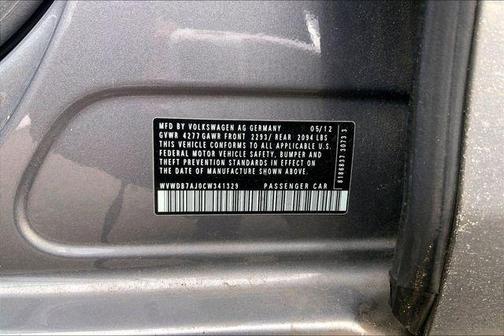 2012 Volkswagen Golf 2.5L