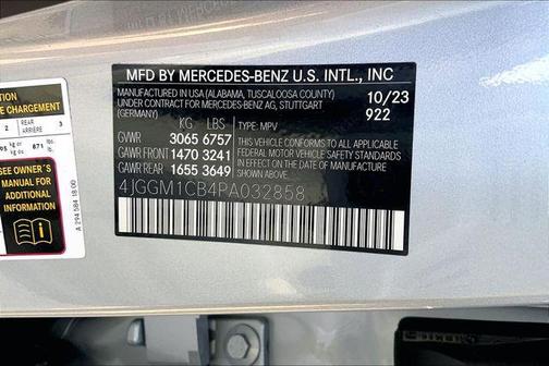 Cirrus Silver Metallic 2023 Mercedes-Benz EQE 350 4MATIC