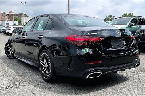 Black 2024 Mercedes-Benz C-Class C 300 4MATIC