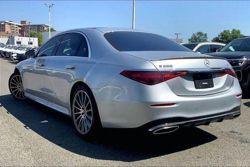 Cirrus Silver 2023 Mercedes-Benz S-Class 4MATIC