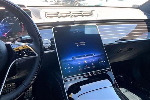 Cirrus Silver 2023 Mercedes-Benz S-Class 4MATIC