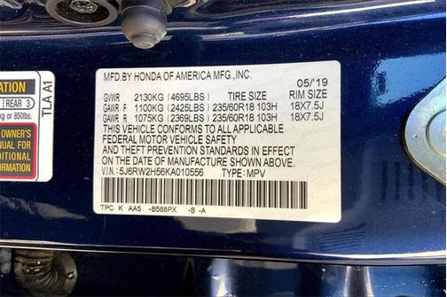 2019 Honda CR-V EX