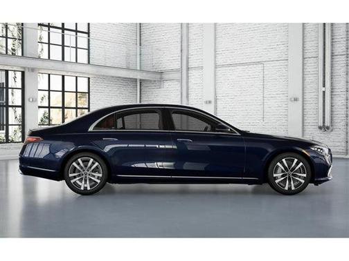 Blue 2026 Mercedes-Benz S-Class S 580 4MATIC