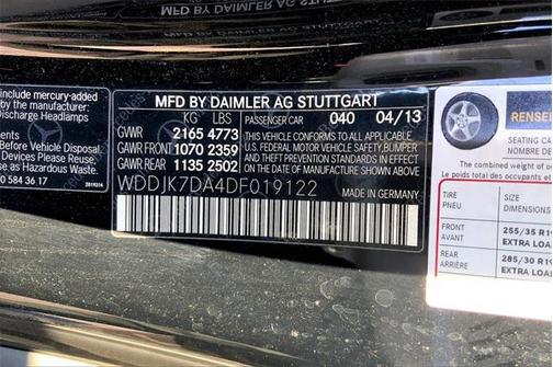 2013 Mercedes-Benz SL-Class SL 550