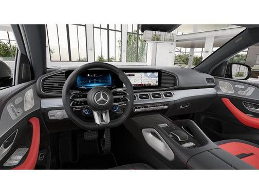 Gray 2026 Mercedes-Benz AMG GLE 53 4MATIC+ Coupe