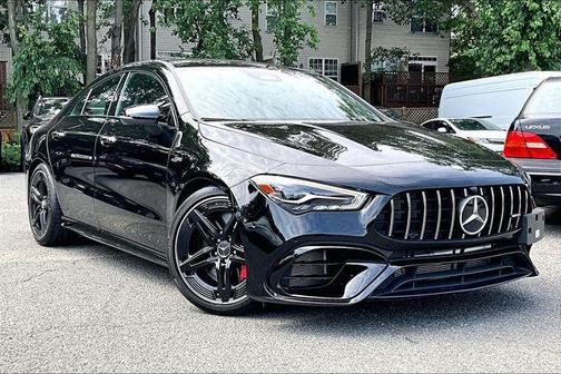 Black 2025 Mercedes-Benz AMG CLA 45 AMG CLA 45 4MATIC
