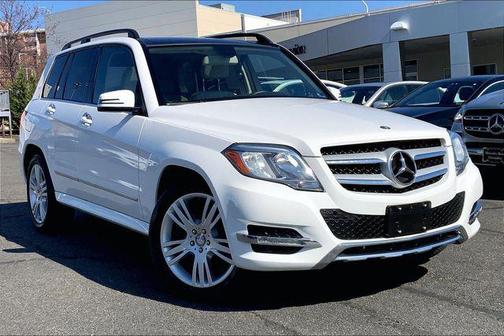 Polar White 2014 Mercedes-Benz GLK-Class GLK 350 4MATIC
