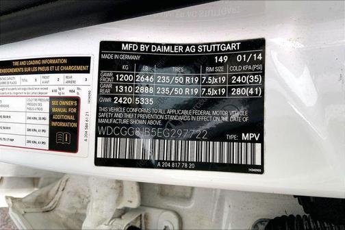 2014 Mercedes-Benz GLK-Class GLK 350 4MATIC