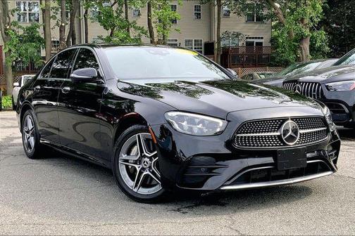 Black 2023 Mercedes-Benz E-Class 4MATIC