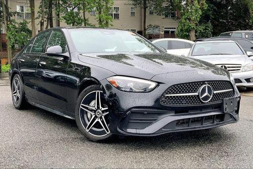 Black 2024 Mercedes-Benz C-Class C 300 4MATIC