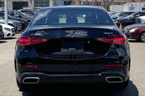 Black 2024 Mercedes-Benz C-Class C 300 4MATIC