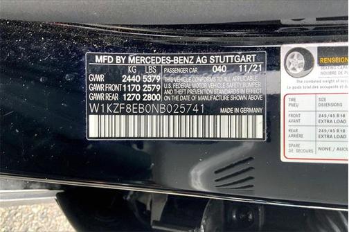 2022 Mercedes-Benz E-Class 4MATIC