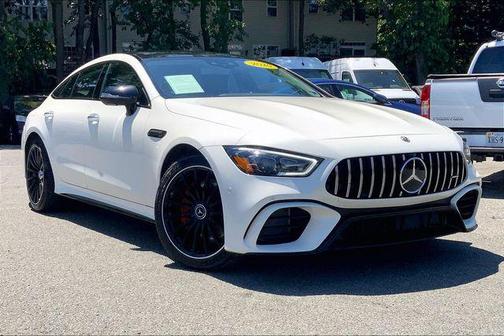 designo Diamond White Metallic 2020 Mercedes-Benz AMG GT 63 4-Door