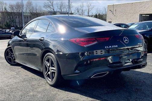 Night Black 2023 Mercedes-Benz CLA 250 4MATIC