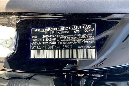 Night Black 2023 Mercedes-Benz CLA 250 4MATIC