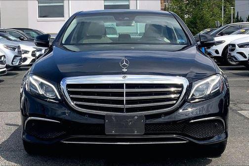 Black 2018 Mercedes-Benz E-Class 4MATIC
