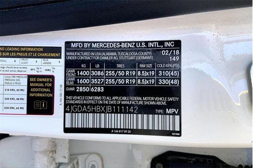 2018 Mercedes-Benz GLE 350 4MATIC