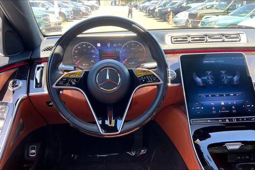 MANUFAKTUR Diamond White 2022 Mercedes-Benz S-Class 4MATIC