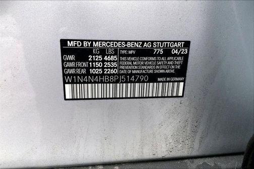 Iridium Silver Metallic 2023 Mercedes-Benz GLA 250 4MATIC