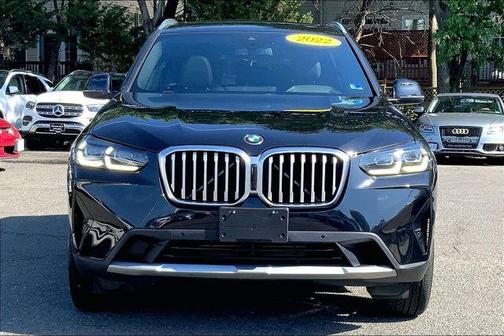 Black Sapphire Metallic 2022 BMW X3 xDrive30i