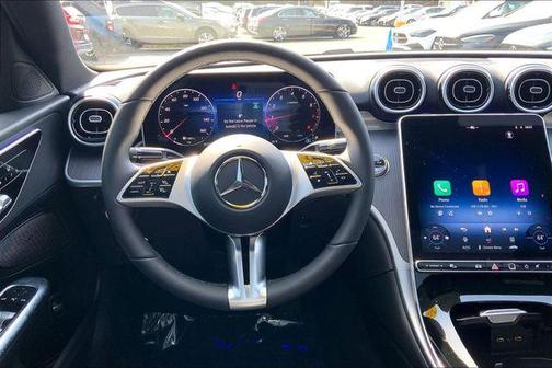 Black 2026 Mercedes-Benz C-Class C 300 4MATIC