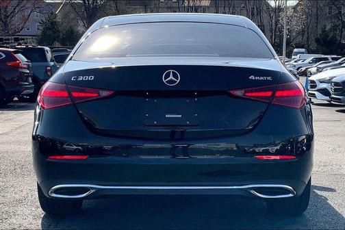 Black 2026 Mercedes-Benz C-Class C 300 4MATIC