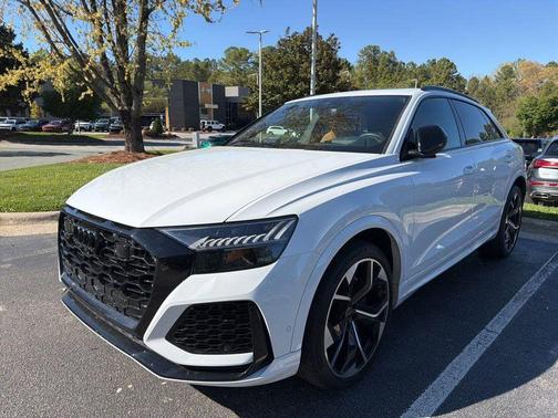 Glacier White Metallic 2023 Audi RS Q8 4.0T