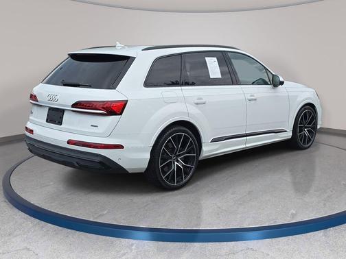Carrara White 2021 Audi Q7 55 Prestige