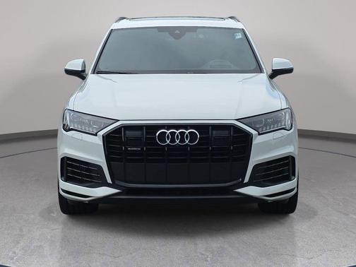 Carrara White 2021 Audi Q7 55 Prestige