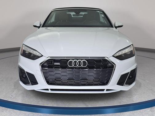 Glacier White Metallic/Black Roof 2024 Audi A5 45 S line Premium Plus