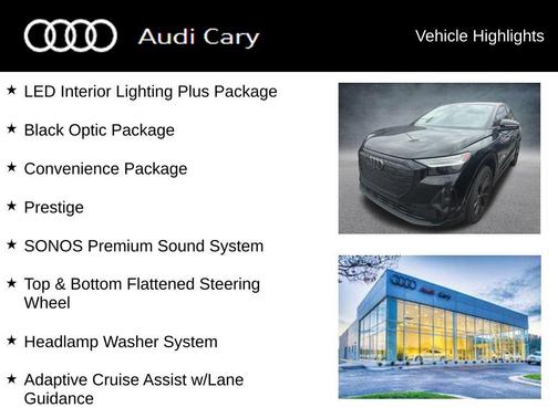 2023 Audi Q4 e-tron Prestige 50 quattro