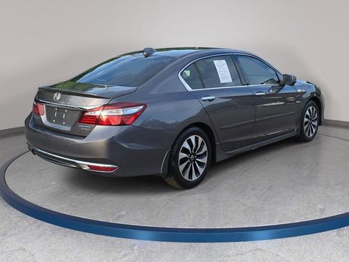 Modern Steel Metallic 2017 Honda Accord Hybrid Touring