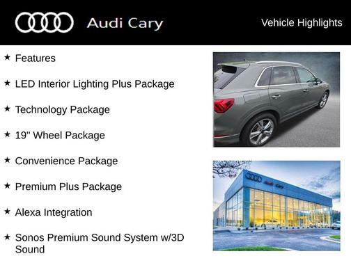 Chronos Gray Metallic 2023 Audi Q3 45 S line Premium Plus