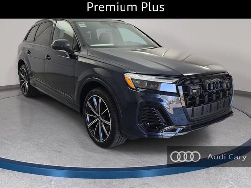 Waitomo Blue Metallic 2026 Audi Q7 45 Premium Plus