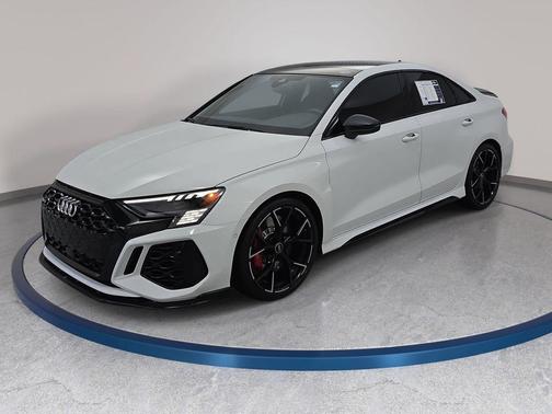 Glacier White Metallic 2024 Audi RS 3 TFSI quattro S tronic