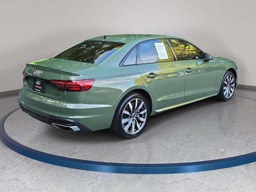 District Green Metallic 2023 Audi A4 40 Premium Plus