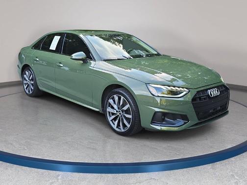 District Green Metallic 2023 Audi A4 40 Premium Plus