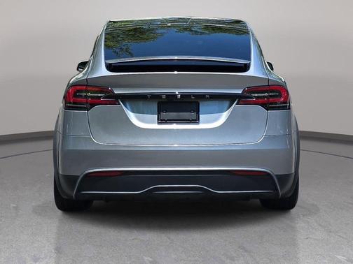 Lunar Silver 2025 Tesla Model X Long Range