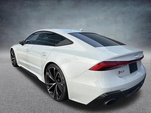 Glacier White Metallic 2025 Audi RS 7 4.0T Performance