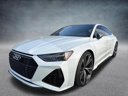 Glacier White Metallic 2025 Audi RS 7 4.0T Performance