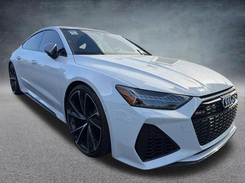 Glacier White Metallic 2025 Audi RS 7 4.0T Performance