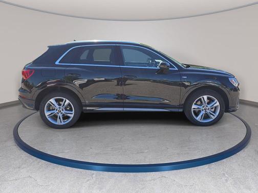 Mythos Black Metallic 2023 Audi Q3 45 S line Premium Plus