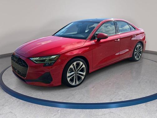 Progressive Red Metallic 2026 Audi A3 Premium