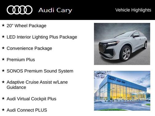 2023 Audi Q4 e-tron Premium Plus 50 quattro