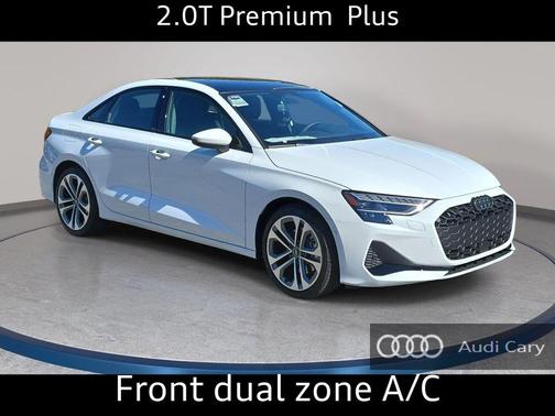 Glacier White Metallic 2026 Audi A3 Premium